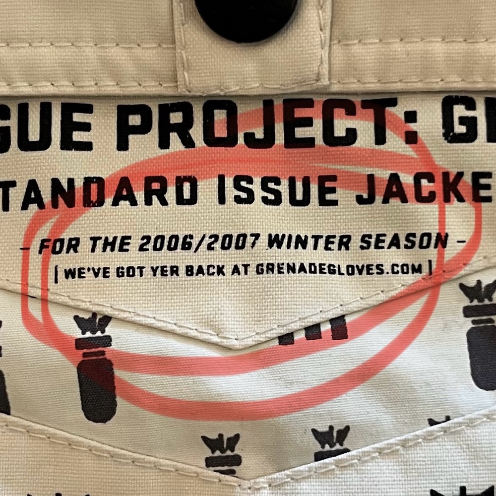 Grenade Fatigue Project ski jacket 2006/07 - Picture 3 of 14